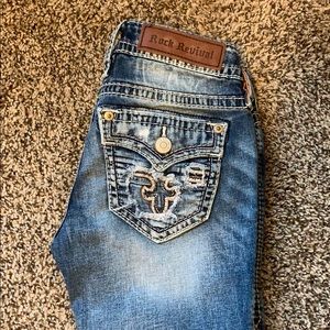 Rock revival bootcut jeans